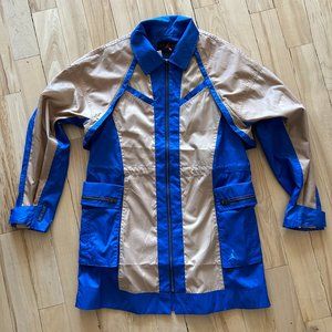 Nike Air Jordan Convertible Blue/Beige Dress/Jacket